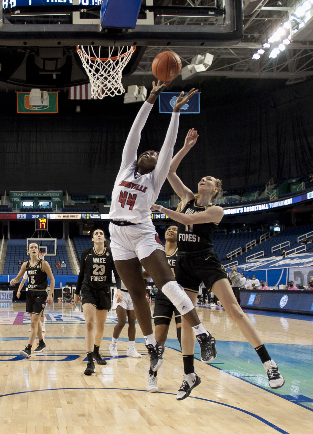 Wake Forest Louisville ACC Women's Tournament